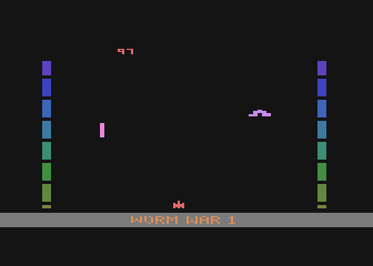 Worm War I screenshot 3 for Atari 2600